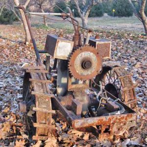 Homemade Tractor is a Survivor Image